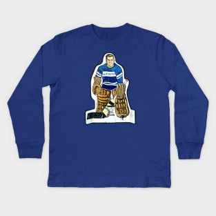 Coleco Table Hockey Players - Vancouver Canucks Kids Long Sleeve T-Shirt